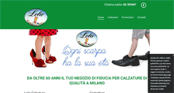 Desktop Screenshot of calzaturelolamilano.com